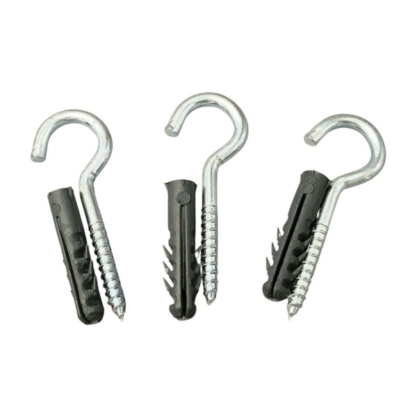 GANCHO COM BUCHA_8 3 UNIDADES