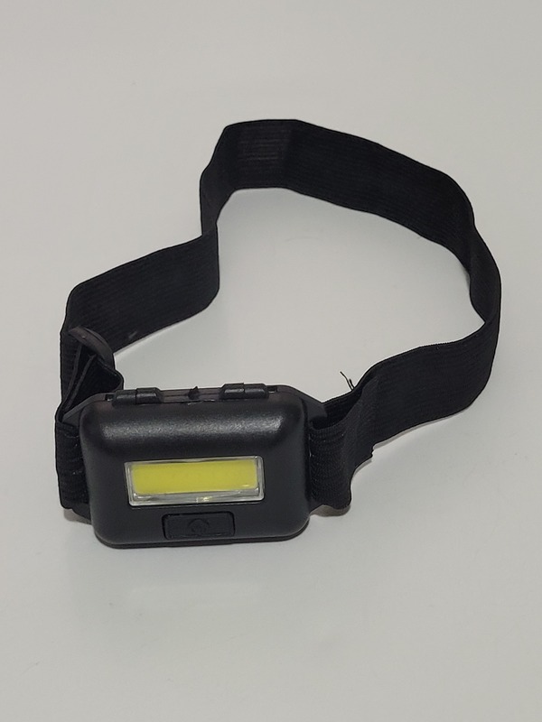 LANTERNA DE CABECA A PILHA 3XAAA 6X4CM 15619