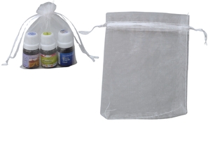 SACO ORGANZA 10X15 CM C/10 UN