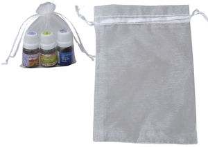 SACO ORGANZA 12X17 CM  C/10 UND