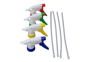 GATILHOS BORRIFADOR PLASTICO 20 CM COM 4