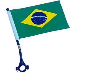 BANDEIRA BRASILEIRA PARA MOTO 14X21CM AX18990TTD