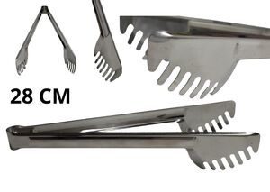 PEGADOR MASSAS INOX 28,6 CM X 4,6 CM X 2,4 CM