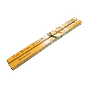 INCENSO ROSA BRANCA CX 25 PCT BRZ119