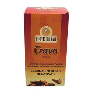 INCENSO CRAVO CX 25 PCT 7 VAR. P/ PCT LOTE BRZ100