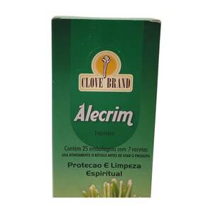 INCENSO ALECRIM CX 25 PCT 7 VAR. P/ PCT LOTE BRZ100