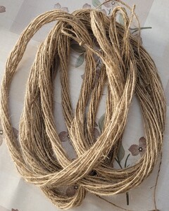 CORDA DE JUTA 1 MM 50 G UNIDADE
