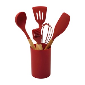 KIT 6 UTENSILIOS DE SILICONE PARA COZINHA 20226