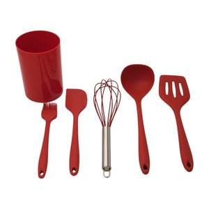 KIT 6 UTENSILIOS DE SILICONE PARA COZINHA  20227