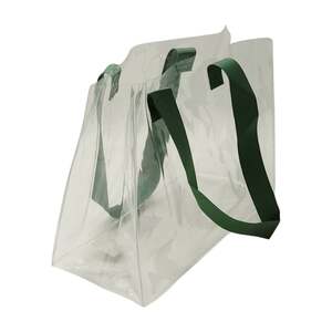 BOLSA DE PVC TRANSPARENTE 35CMX15CMX25CM 20328
