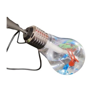 UMIDIFICADOR AR LAMPADA LED 400 ML PLAST. PET, ABS PP 8,8C