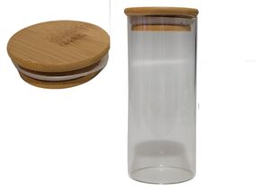 POTE DE VIDRO 950ML 8,5X20CM 19268