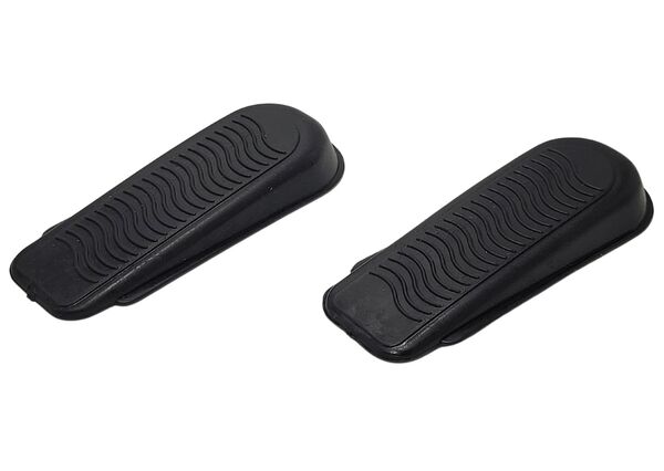 CALÇO PARA PORTA KIT 2 PCS BORRACHA 9,5 CM X 3,5 CM X 1,5 CM