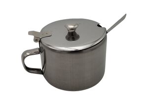 ACUCAREIRO E COLHER ACO INOX 450ML