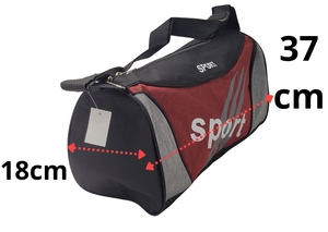 BOLSA VIAGEM DE POLIESTER 38CMX19CM 20492