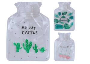 BOLSA DE AGUA QUENTE PVC 240ML 15,5X10,80CM 1UN