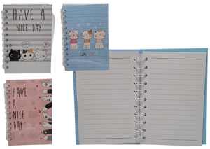 CADERNO 10,5CMX15,5CM 80 FOLHAS 20344