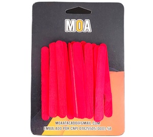 PALITO VERMELHO ESCOLAR 24PÇS