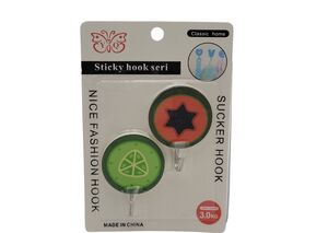 GANCHO COM ADESIVO 2 PECAS 20700