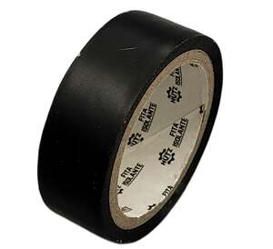 FITA ISOLANTE PRETA ANTICHAMA 18MMX5M