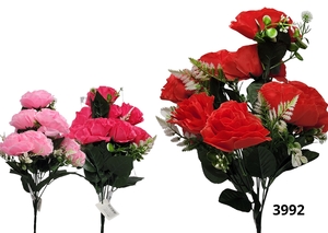 FLOR ARTFICIAL  9 FLORES 37 CM 20181