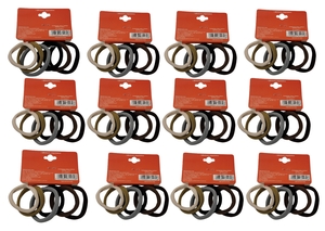 KIT ELASTICO DE CABELO 4,5 CM 72 UNIDADES  20006