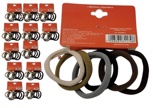 KIT ELASTICO DE CABELO 4,5 CM 72 UNIDADES  20006