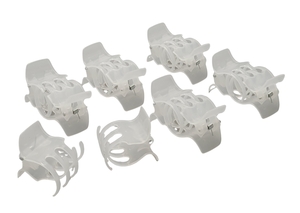 KIT 12 PIRANHAS TRANSPARENTE 3,2 CM 20296