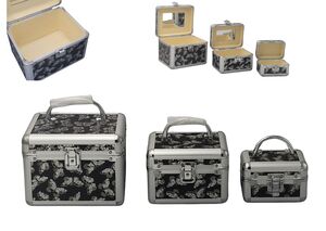 KIT 3 MALETAS DE METAL