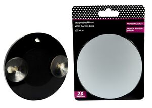 ESPELHO AUM. RED. 2X C VENTOSA 14CM AX13830