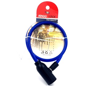 CADEADO BICICLETA  8MMX65CM AX15482