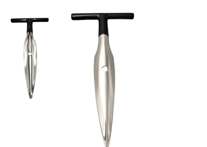 FURADOR DE COCO ACO INOX 16,5X8X1,5CM 2576