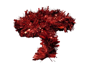 FESTAO COR VERMELHO 10 CM X 2 METROS 6475