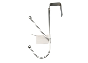 GANCHO DUPLO DE METAL 18 CM X 11 CM