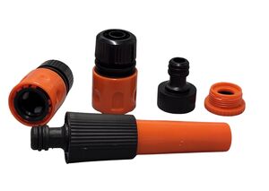 KIT ESGUICHO + CONEXÃO DE MANGUEIRA  4 PEÇAS