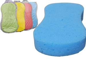 BLOCO ESPONJA P/ LIMPEZA CARRO 23 X 9 X 3 CENTIMETROS