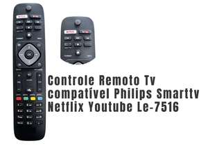 CONTROLE REMOTO MAX-7516 COMPATIVEL PHILIPS