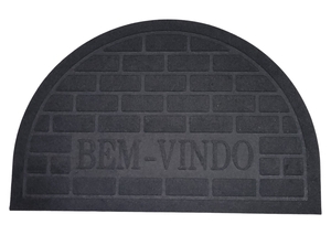 TAPETE MEIA LUA 58 CM X 38 CM 20812