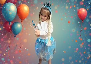 KIT SAIA DE FANTASIA 40CM 19677