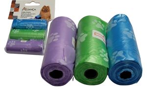 PET SAQUINHO DE LIXO 3 PCS 29 X 23 CM AX15587