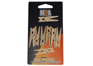 GRAMPO MAD. 4,5CM 10PÇS NATURAL