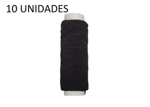LASTEX 10 METROS 10 UNIDADES PRETO
