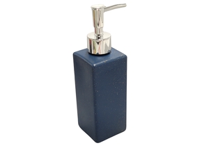 DISPENSER SABONETE LIQUIDO 320 ML 5,6X5,6X19,4CM AZUL 7497