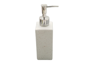 DISPENSER SABONETE LIQUIDO 320 ML 5,6X5,6X19,4CM BRANCO 7497