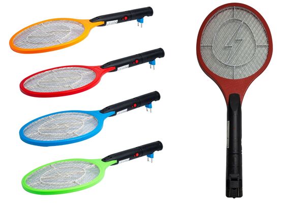 RAQUETE ELETRICA MATA MOSQUITO 21 CM X 50 CM 20939