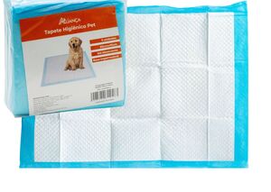 TAPETE PET HIGIENICO 60 CM X 45 CM 5 PECAS 20780