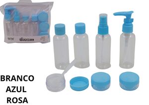 FRASCO DE VIAGEM KIT 8 PCS 19834