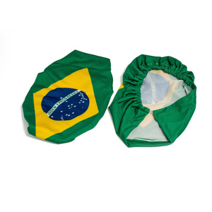 BANDEIRA BRASIL PARA RETROVISOR CARRO 2 PCS 24X15 CM 20891