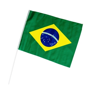 BANDEIRINHA BRASIL COPA 30 CM X 45 CM 20877