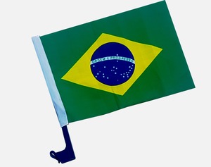 BANDEIRA BRASIL PARA CARRO 30 CM X 45 CM  20875